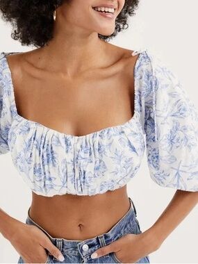 Maisie Crop Top - for love and lemons XL